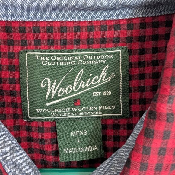 *SOLD* Woolrich Flannel Shirt - Picture 2 of 2